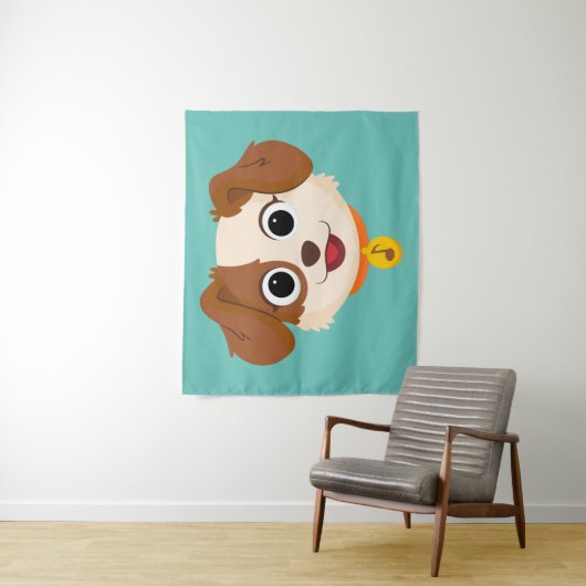 Tenture Rue Sésame | Tango Face (En situation)