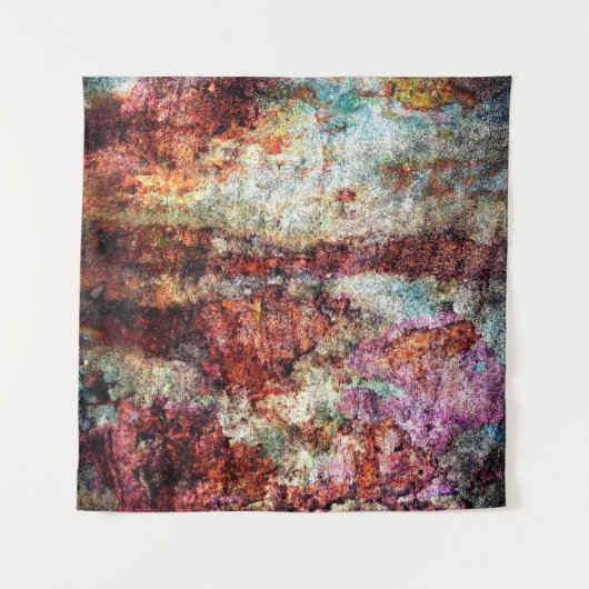 Tenture Rust abstract colorful grunge (Devant (Horizontal))