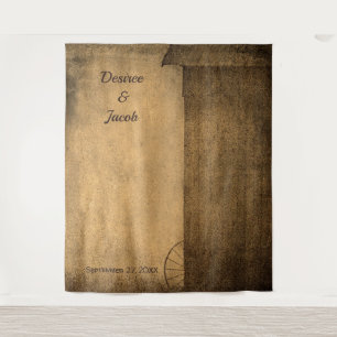 Tenture Rustic Country Barn Western Photo Booth Mariage