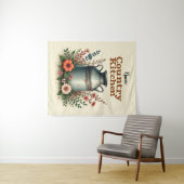 Tenture Rustic Country Kitchen Wall Art - Farmhou de [Nom] (En situation (horizontale))