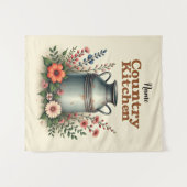 Tenture Rustic Country Kitchen Wall Art - Farmhou de [Nom] (Devant (Horizontal))