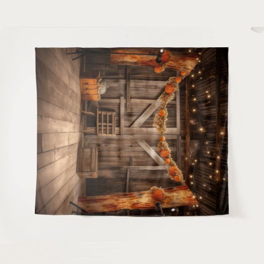 Tenture Rustic Fall Grange Hanging (Devant (Horizontal))