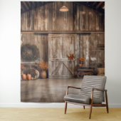 Tenture Rustic Fall Grange Hanging (En situation)