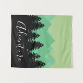 Tenture Rustic Mountains & Forest Adventure (Devant (Horizontal))