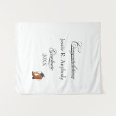 Tenture Rustic Western Graduation (Devant (Horizontal))