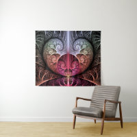 Rythme cardiaque, art fractal de fantaisie surréal