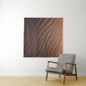 Tenture Sable Brown avec eau le matin (En situation (horizontale))