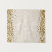 Tenture Sable Tan Blanc fond d'écran Anniversaire de fête  (Devant (Horizontal))