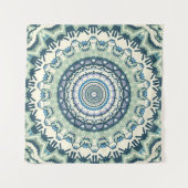 Tenture Sage Lavender Mandala (Devant (Horizontal))