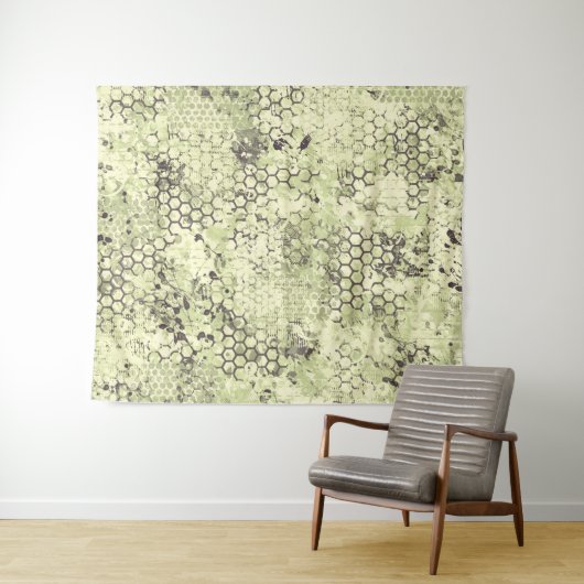 Tenture Sage Odyssey (En situation (horizontale))