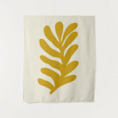 Tenture Sagrass Abstrait - Ochre #1 #wall #art (Devant)