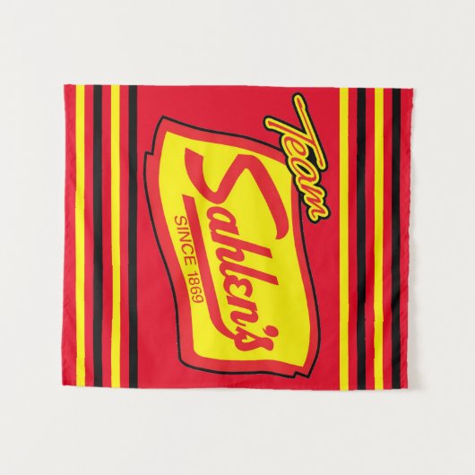 Tenture Sahlen wall tapestry  (Devant (Horizontal))