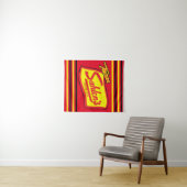 Tenture Sahlen wall tapestry (En situation (horizontale))