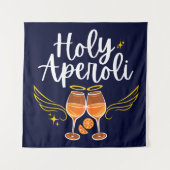 Tenture Saint Aperoli Drôle Tendance Aperol Spritz Déclara (Devant)