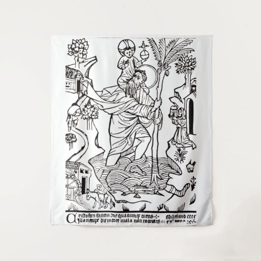 Tenture Saint Christopher (Devant)