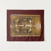 Tenture Saint Michael Patron Saint des Parachutistes (Devant (Horizontal))