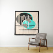 Tenture Saint Patrick, abstraction (En situation)