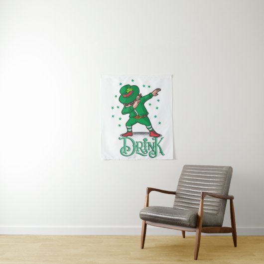 Tenture Saint Patrick's Day, Shamrock (En situation)