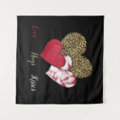 Tenture Saint-Valentin sauvage  (Devant (Horizontal))