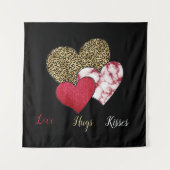 Tenture Saint-Valentin sauvage  (Devant)