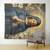 Tenture Sainte Mère de Dieu - Amour divin et protection (En situation (horizontale))