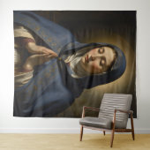 Tenture Sainte Mère de Dieu - Amour divin et protection (En situation (horizontale))