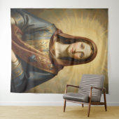 Tenture Sainte Mère de Dieu - Amour divin & Protection´6 (En situation (horizontale))