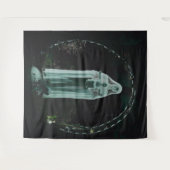 Tenture Sainte Mère Marie et Bébé Jésus Chrétien (Devant (Horizontal))