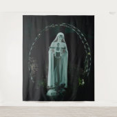 Tenture Sainte Mère Marie et Bébé Jésus Chrétien (Devant)