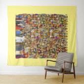 Tenture Saints, All saints, Catholic Saints (En situation (horizontale))