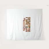 Tenture Saison citrouille Boho Automne (Devant (Horizontal))