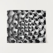 Tenture Saison de soccer Tapestry (Devant (Horizontal))