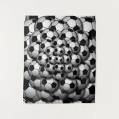 Tenture Saison de soccer Tapestry (Devant)