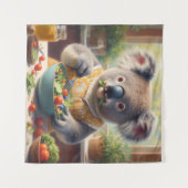 Tenture Salade De Manger Koala (Devant (Horizontal))
