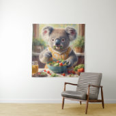 Tenture Salade De Manger Koala (En situation)