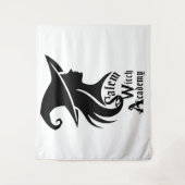 Tenture Salem Witch Academy Wiccan sorcières fête d'Hallow (Devant)