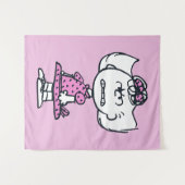 Tenture Sally en colère (Devant (Horizontal))