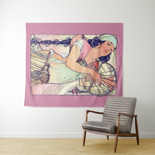 Tenture Salome, Alphonse Mucha (En situation (horizontale))