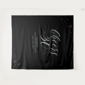 Tenture Salutations à 30 ans | Soirée d'anniversaire en ar (Devant (Horizontal))