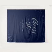 Tenture Salutations à 50 ans | Fête d'anniversaire de l'ar (Devant (Horizontal))