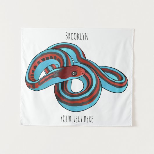 Tenture San Francisco garter snake (Devant (Horizontal))