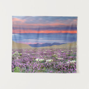 Tenture Sand Verbena & fleurs sauvages de Dune Primrose au