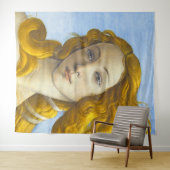 Tenture Sandro Botticelli - Détail de la naissance de Vénu (En situation (horizontale))