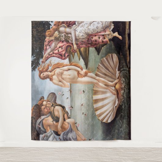 Tenture Sandro Botticelli - Naissance de Vénus (Devant)