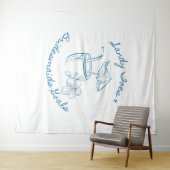 Tenture Sandy Toe & Bridesmaids Goals Enterrement de vie d (En situation (horizontale))