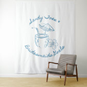 Tenture Sandy Toe & Bridesmaids Goals Enterrement de vie d (En situation)