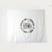 Tenture Santé Halloween, Le Creeping It Real Un Patient (Devant (Horizontal))