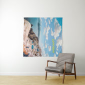 Tenture Santorin, Grèce Beach House (En situation (horizontale))