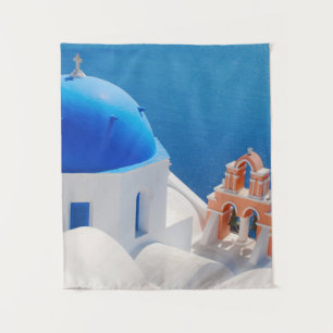 Tenture Santorin, île grecque