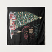 Tenture Sapin de Noël La Saison La Raison (Devant (Horizontal))
